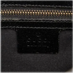 Gucci Vintage - GG New Jackie Jacquard Hobo Bag - Black - Leather Handbag - Luxury High Quality - Avvenice