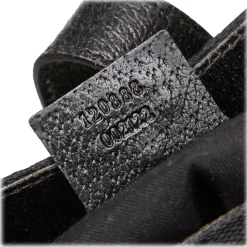 Gucci Vintage - GG New Jackie Jacquard Hobo Bag - Black - Leather Handbag - Luxury High Quality - Avvenice