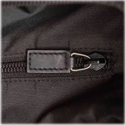 Gucci Vintage - GG Nylon Travel Bag - Black - Leather Handbag - Luxury High Quality - Avvenice