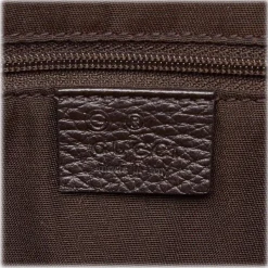 Gucci Vintage - GG Supreme Coated Canvas Abbey-D Ring Tote Bag - Brown - Leather Handbag - Luxury High Quality - Avvenice