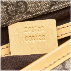 Gucci Vintage - GG Supreme Crossbody Bag - Brown - Leather Handbag - Luxury High Quality - Avvenice