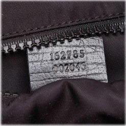 Gucci Vintage - GG Weekender Bag - Black - Leather Handbag - Luxury High Quality - Avvenice