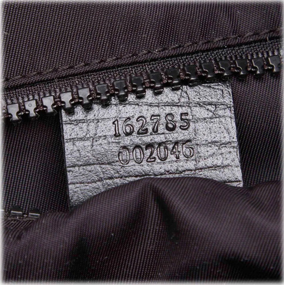 Gucci Vintage - GG Weekender Bag - Black - Leather Handbag - Luxury High Quality - Avvenice