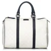 Gucci Vintage - Guccissima Joy Boston Bag - White - Leather Handbag - Luxury High Quality - Avvenice