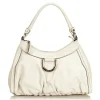Gucci Vintage - Guccissima Leather D-Ring Shoulder Bag - White - Leather Handbag - Luxury High Quality - Avvenice