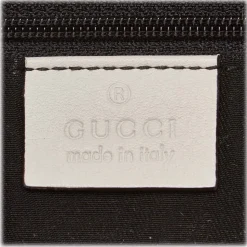 Gucci Vintage - Guccissima Leather D-Ring Shoulder Bag - White - Leather Handbag - Luxury High Quality - Avvenice