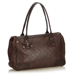 Gucci Vintage - Guccissima Leather Princy Handbag Bag - Brown - Leather Handbag - Luxury High Quality - Avvenice