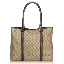 Gucci Vintage - Guccissima Tote Bag - Brown - Leather Handbag - Luxury High Quality - Avvenice