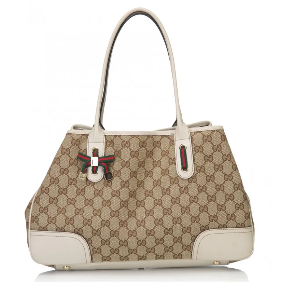 Gucci Vintage - Guccissima Princy Tote Bag - Brown - Leather Handbag - Luxury High Quality - Avvenice