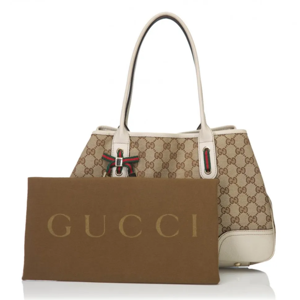 Gucci Vintage - Guccissima Princy Tote Bag - Brown - Leather Handbag - Luxury High Quality - Avvenice