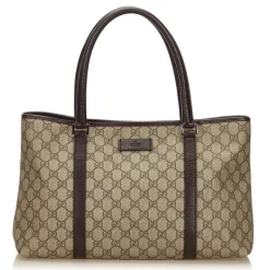 Gucci Vintage - Guccissima Tote Bag - Brown - Leather Handbag - Luxury High Quality - Avvenice