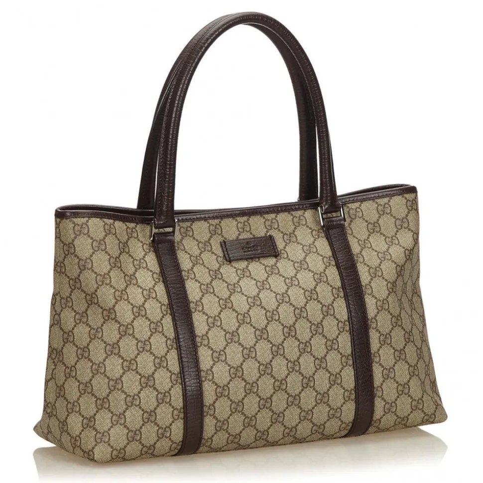 Gucci Vintage - Guccissima Tote Bag - Brown - Leather Handbag - Luxury High Quality - Avvenice