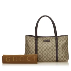 Gucci Vintage - Guccissima Tote Bag - Brown - Leather Handbag - Luxury High Quality - Avvenice