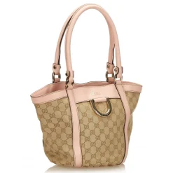 Gucci Vintage - Guccissima Jacquard Tote Bag - Brown - Leather Handbag - Luxury High Quality - Avvenice