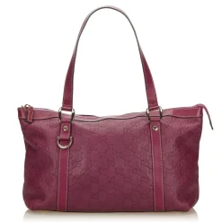 Gucci Vintage - Guccissima Leather Tote Bag - Pink - Leather Handbag - Luxury High Quality - Avvenice