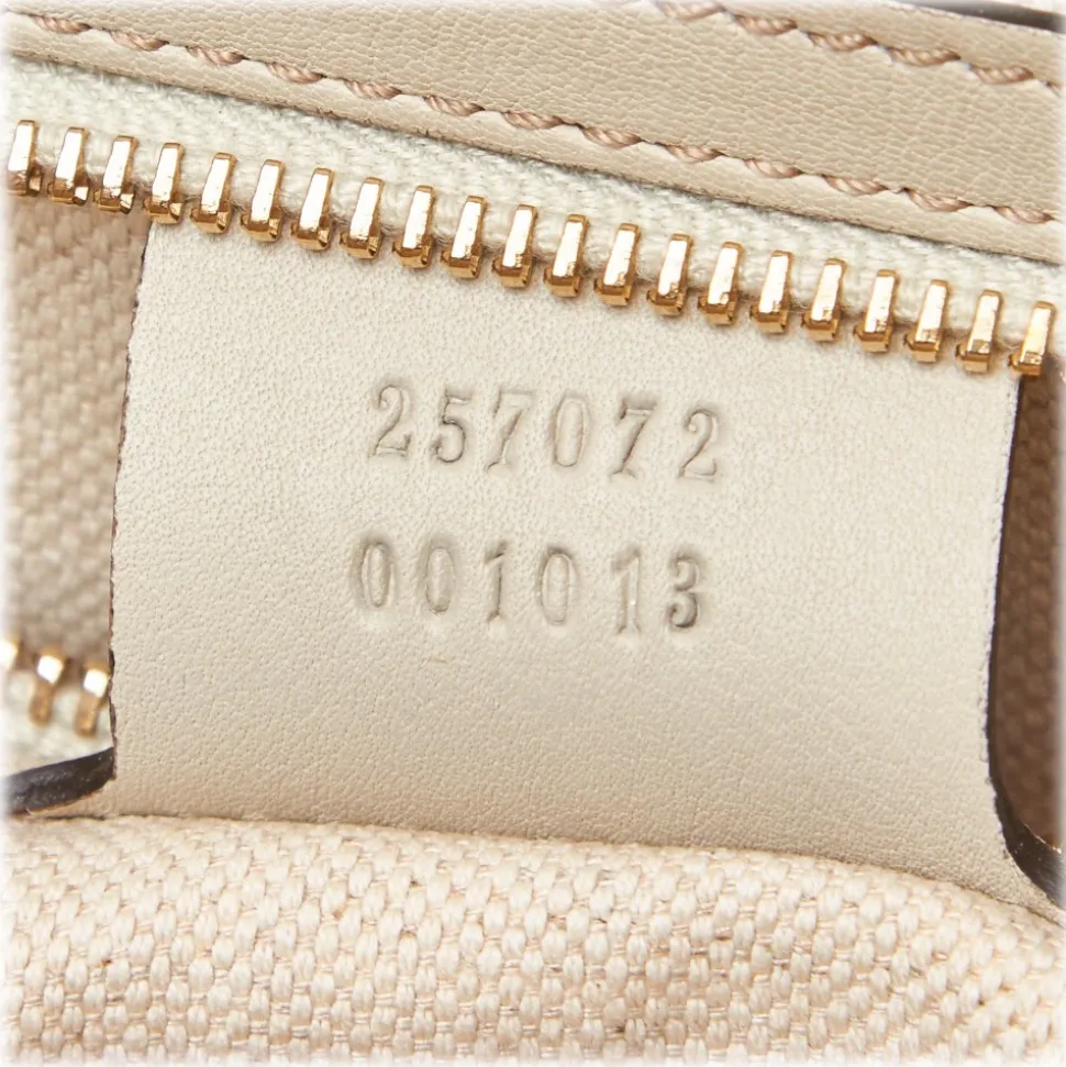 Gucci Vintage - Guccissima Lovely Crossbody Bag - White - Leather Handbag - Luxury High Quality - Avvenice