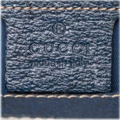 Gucci Vintage - Horsebit Jacquard Shoulder Bag - Brown - Leather Handbag - Luxury High Quality - Avvenice