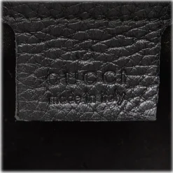 Gucci Vintage - Jungle Shoulder Bag - Black - Leather Handbag - Luxury High Quality - Avvenice