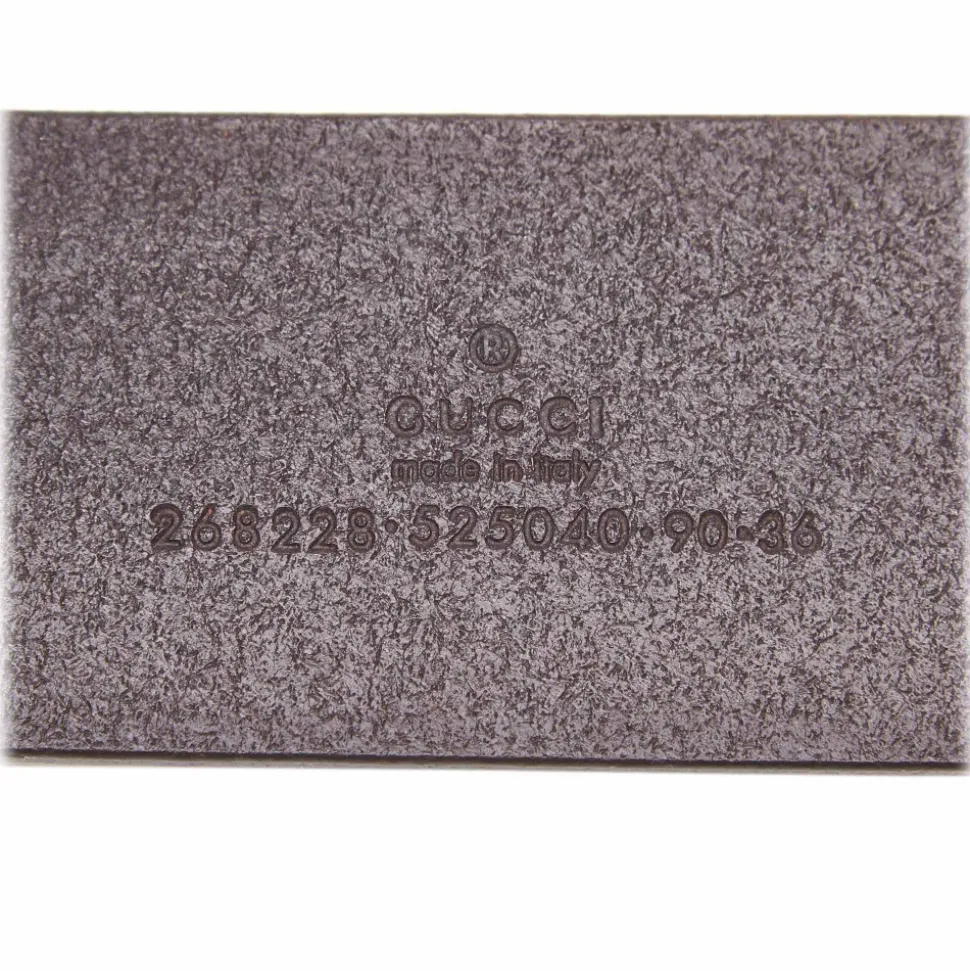 Gucci Vintage - Leather Belt - Black - Leather Belt - Luxury High Quality - Avvenice