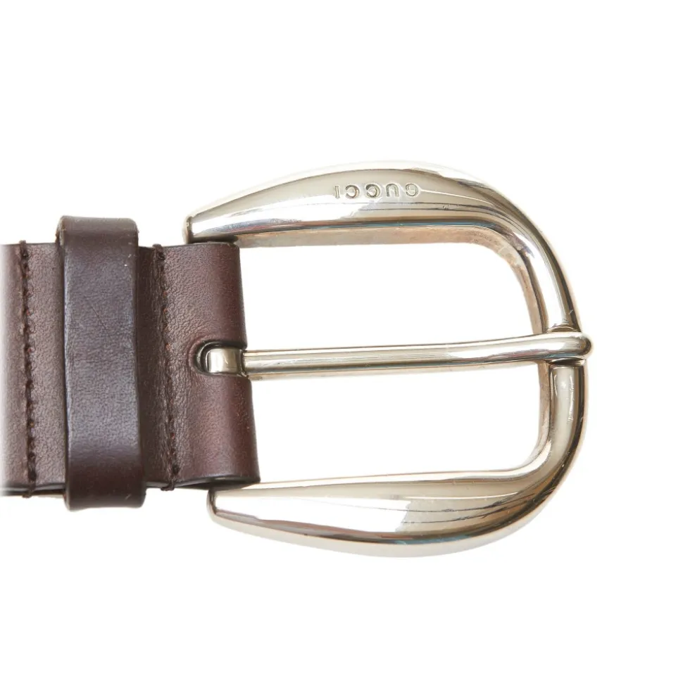 Gucci Vintage - Leather Belt - Black - Leather Belt - Luxury High Quality - Avvenice