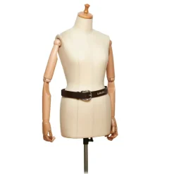 Gucci Vintage - Leather Belt - Black - Leather Belt - Luxury High Quality - Avvenice