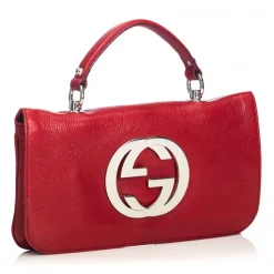 Gucci Vintage - Leather Blondie Flap Bag - Pink - Leather Handbag - Luxury High Quality - Avvenice