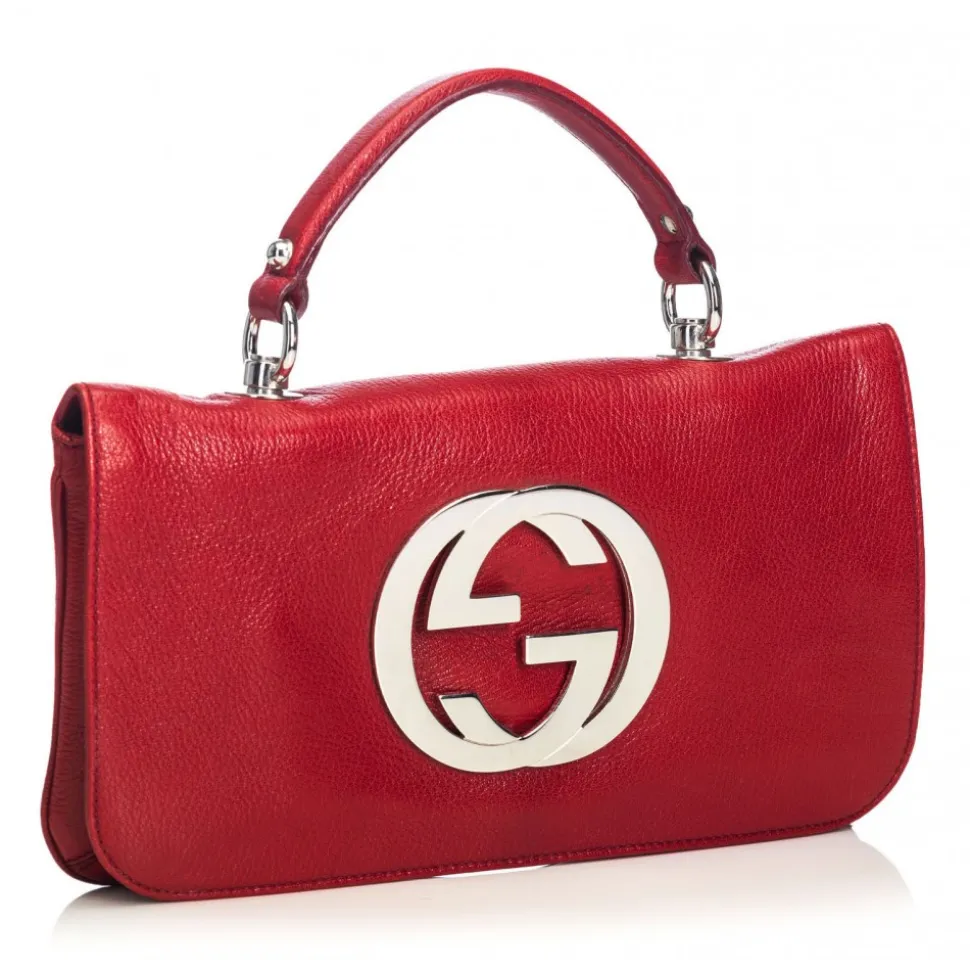 Gucci Vintage - Leather Blondie Flap Bag - Pink - Leather Handbag - Luxury High Quality - Avvenice