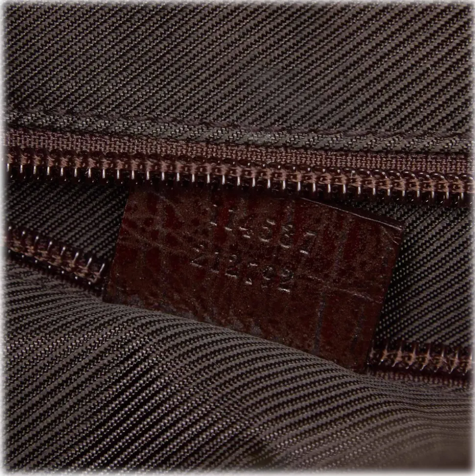 Gucci Vintage - Leather Boston Bag - Black - Leather Handbag - Luxury High Quality - Avvenice