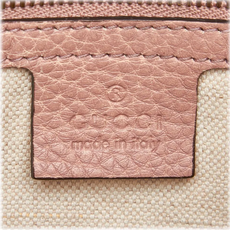Gucci Vintage - Leather Bree Satchel Bag - Pink - Leather Handbag - Luxury High Quality - Avvenice