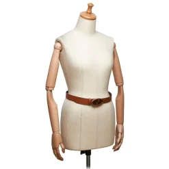 Gucci Vintage - Leather Double G Belt - Brown - Leather Belt - Luxury High Quality - Avvenice