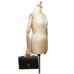 Gucci Vintage - Leather Handbag Bag - Black - Leather Handbag - Luxury High Quality - Avvenice