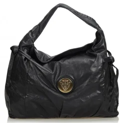 Gucci Vintage - Leather Hysteria Bag - Black - Leather Handbag - Luxury High Quality - Avvenice
