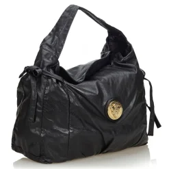 Gucci Vintage - Leather Hysteria Bag - Black - Leather Handbag - Luxury High Quality - Avvenice