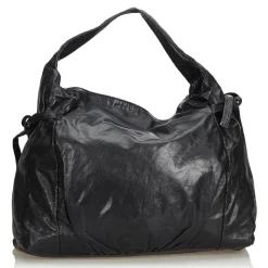 Gucci Vintage - Leather Hysteria Bag - Black - Leather Handbag - Luxury High Quality - Avvenice