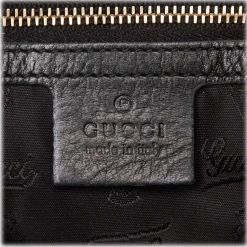 Gucci Vintage - Leather Hysteria Bag - Black - Leather Handbag - Luxury High Quality - Avvenice