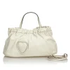 Gucci Vintage - Leather Hysteria Satchel Bag - White - Leather Handbag - Luxury High Quality - Avvenice