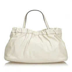 Gucci Vintage - Leather Hysteria Satchel Bag - White - Leather Handbag - Luxury High Quality - Avvenice