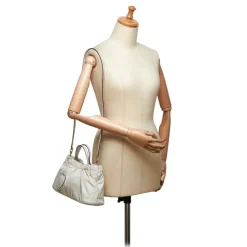 Gucci Vintage - Leather Hysteria Satchel Bag - White - Leather Handbag - Luxury High Quality - Avvenice