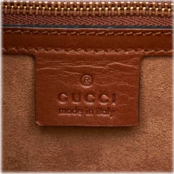 Gucci Vintage - Leather Linea a Satchel Bag - Black Brown - Leather Handbag - Luxury High Quality - Avvenice