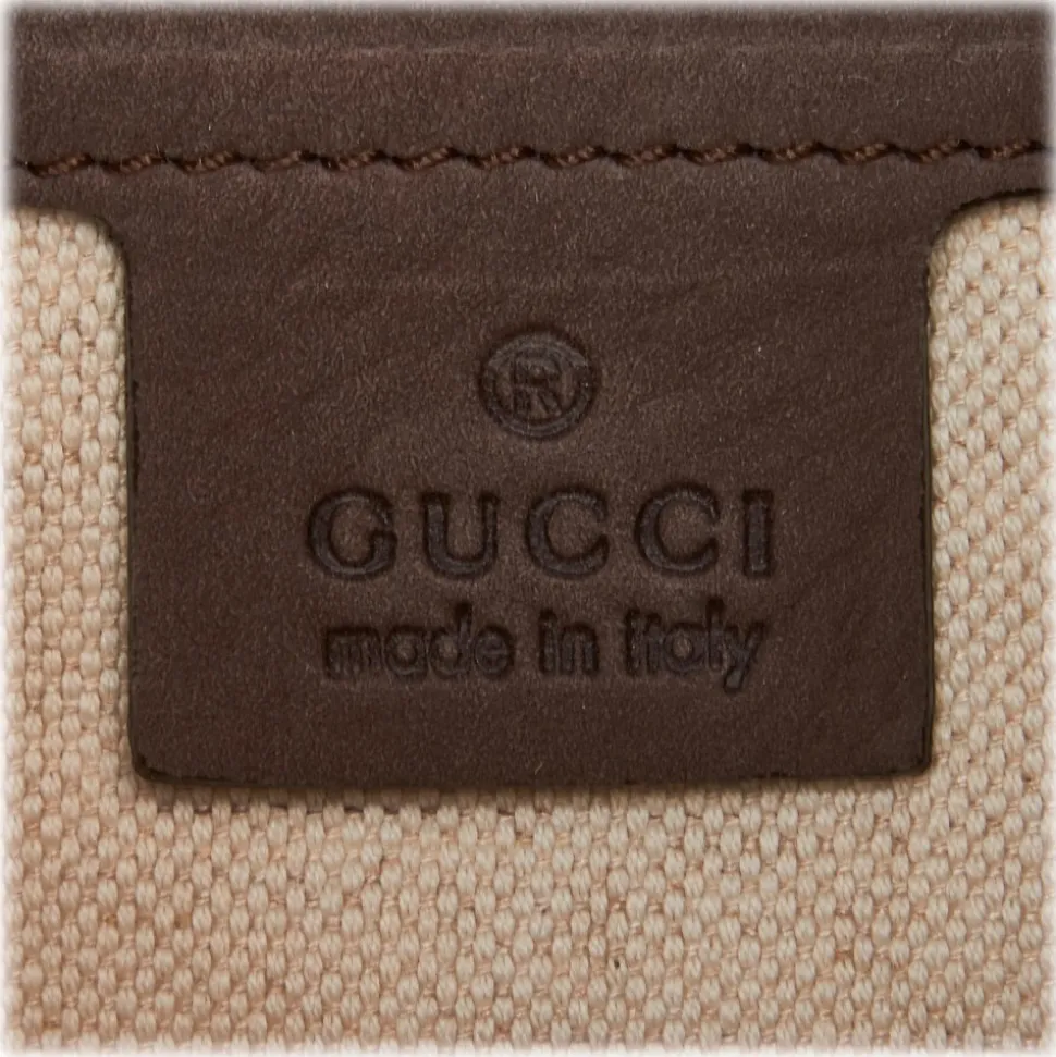 Gucci Vintage - Leather New Jackie Shoulder Bag - Grey - Leather Handbag - Luxury High Quality - Avvenice