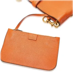 Gucci Vintage - Leather New Jackie Bucket Bag - Orange - Leather Handbag - Luxury High Quality - Avvenice