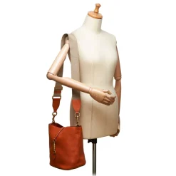 Gucci Vintage - Leather New Jackie Bucket Bag - Orange - Leather Handbag - Luxury High Quality - Avvenice