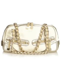 Gucci Vintage - Leather Princy Shoulder Bag - White - Leather Handbag - Luxury High Quality - Avvenice