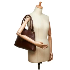Gucci Vintage - Leather Reins Hobo Bag - Brown - Leather Handbag - Luxury High Quality - Avvenice