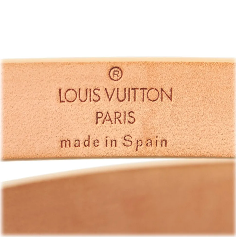 Gucci Vintage - Leather San Tulle Belt - Brown - Leather Belt - Luxury High Quality - Avvenice