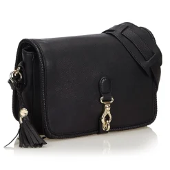 Gucci Vintage - Marrakech Messenger Bag - Black - Leather Handbag - Luxury High Quality - Avvenice