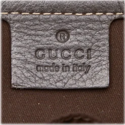 Gucci Vintage - Medium Guccissima Crystal Mix Handbag Bag - Brown - Leather Handbag - Luxury High Quality - Avvenice