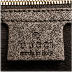 Gucci Vintage - Medium Studded Pelham Hobo Bag - Black - Leather Handbag - Luxury High Quality - Avvenice