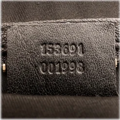 Gucci Vintage - Medium Studded Pelham Hobo Bag - Black - Leather Handbag - Luxury High Quality - Avvenice