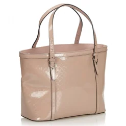 Gucci Vintage - Microguccissima Patent Leather Tote Bag - Pink - Leather Handbag - Luxury High Quality - Avvenice